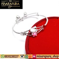 GELANG TANGAN / KAKI ANAK / BAYI / BALITA PERAK SILVER 925 LAPIS EMAS