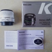 Lensa Fix Pentax 35 mm SMC DA 35mm f/2.4 AL White BNIB Murah Harga 2nd