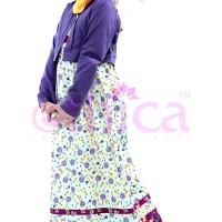 SALE!!! Gamis anak OSK 22 ungu by Ethica no. 6