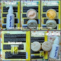 PAKET CREAM ANISA MUTIARA ORIGINAL / CREAM PEMUTIH WAJAH / CREAM