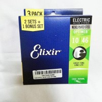 Kualitas Terbaik Senar Gitar Listrik Elixir Optiweb Beli 2+1 010 16552