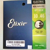 Kualitas Terbaik senar gitar listrik anti karat elixir ori optiweb