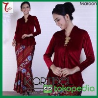 termurah Kebaya Beludru KartiBel SF terlas