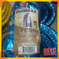 Aksesoris Motor Ban luar 400 18 sk 68 primax dan ban dalam swallow