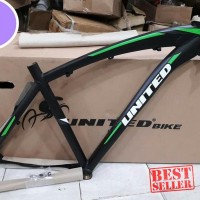 Frame Sepeda - FRAME UNITED DOMINATE 079 MTB 26 GREEN l FRAME 26