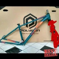 Frame Sepeda - Frame Polygon Xtrada 6 tahun 2018 include FD Deore