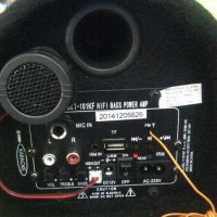 Dijamin Murmer Speaker Aktif Tabung Mobil/Rumah Advance T101 Kf