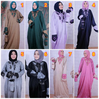 Jual ready stock mukena abaya ekonomis parasut super Murah