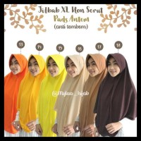 Paling Dicari H-0019 Jilbab Instan Xl Tanpa Serut Bahan Kaos Pe Pet