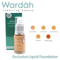 WARDAH Duo Exclusive Bedak SPF 15 dan Liquid Foundation . wangi s