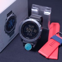 Jam Tangan Pria Garmin Fenix 5x Dual Time Anti Air Paket 2 Tali HBmm