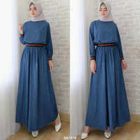GAMIS RIB DIANA JEANS FIT TO L GAMIS WANITA FASHION TERBARU ORI