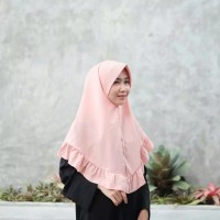 Jual jilbab rempel pet instan / kriwil khimar Murah