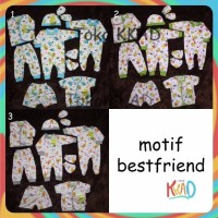 Murah Berkwalitas pakaian baju bayi baru lahir (newborn) velvet B-1