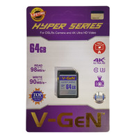 SD Card | SDHC | 64gb Hyper V-GeN | Memory Card Kamera 64 gb | Camera