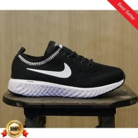 01 Sepatu Sneakers Wanita Fashion Nike Zoom Woman Warna Hitam Putih Ca