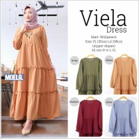 MO gamis remaja muslim kekinian VIELA MAXI DRESS (kebaya,couple)