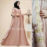 Jual ABAYA ARABIC DRESS MOCCA ALLSIZE Gamis Hermes Maxmara Ori Cantik AML Murah