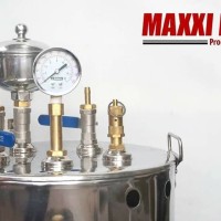 Paket Setrika Uap Gas 25L 3 setrika untuk laundry konveksi gorden