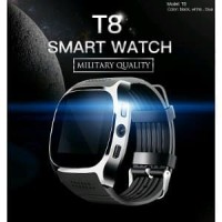 T8 Smartwatch Bluetooth Support SIM TF Card Kamera Life Waterp
