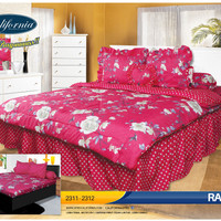 SPREI BED COVER/BED COVER SET - CALIFORNIA MY LOVE KING RAISHA 180 X 2