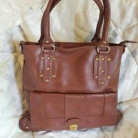tas fashion merk hubsch preloved kulit imitasi