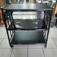 Meja aquarium / tv besi