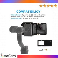 Adapter For Action Cam - Gopro Hero 5 4 3- Adapter Plate For Zhiyun