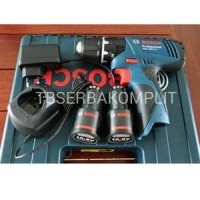 BOSCH GSB 1080-2-LI CORDLESS Mesin Bor Tembok Beton Obeng Baterai Te