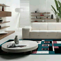 Karpet Bulu Tikar Karpet Lantai Minimalis PP Rugs Modern Ukuran 160 x