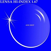 KACAMATA lensa kacamata - Lensa tipis - lensa minus HI - INDEX 1.67/