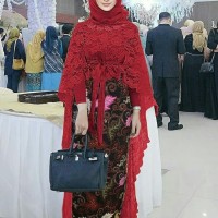 Grosir Kebaya Modern Set Long Tunik.Brukat 3in1 Best Seller