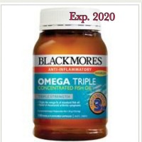 Jual Blackmores Omega 3 Triple Concentrated Odourless Fish Oil Exp Oct 2019 Murah
