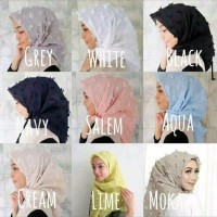 Jilbab Segi 4 Line Ruby - Square Rubiah Original