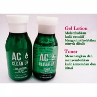 Etude Ac Clean Up Gel Lotion atau Toner 15ml - Sample Trial