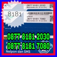 Nomor Cantik XL 0877 8181 2030 7080 Seri ABAB Super Rapih Murah Meriah