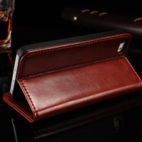 Leather Case Flip Cover Xiaomi Mi 8 Lite LUXURY Casing Dompet Kulit