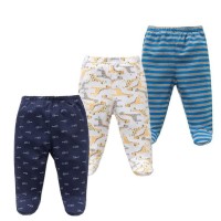 Promo 3 Pcs/lot Bayi Celana 100% Kapas Musim Gugur Musim Semi Bayi