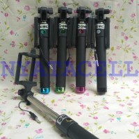 Tongsis GMC TS-08 (Kabel + Tombol) Holder U Standard/Tongkat Narsis -