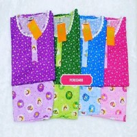 BESTSELLER GROSIR 4 Baju Tidur Wanita Katun Celana Pendek Hoki Sheila