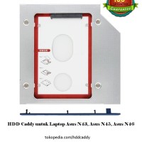 HDD Caddy untuk Laptop Asus N43, Asus N45, Asus N46