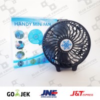 kipas angin cas portable / kipas lipat charger pegang tangan