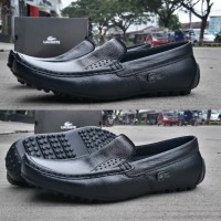 sepatu Lacoste loafers sepatu kerja santai kulit asli berkualitas