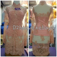 kebaya modern tunik salem