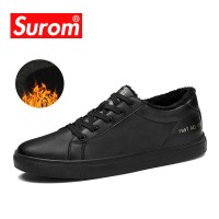 Surom Merek Desainer Pria Kasual Sepatu Musim Panas Bernapas Fashion S