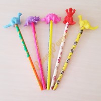 Pensil + Penghapus Model Dinosaurus