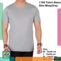 Kaos polos pria lengan pendek slimfit / Kaos pria pendek polos katun