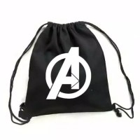 DRAWSTRING BAG TAS SERUT AVANGERS LOGO