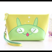 HEMAT L350 Tas Kosmetik karakter 3D Make Up Body Lotion Pouch korean