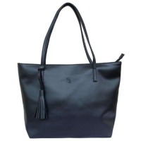 Tas wanita Totebag Alice Zipper Black Beauty Gum